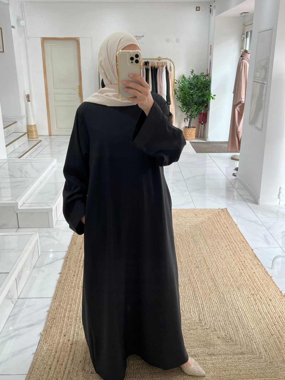 abaya noir