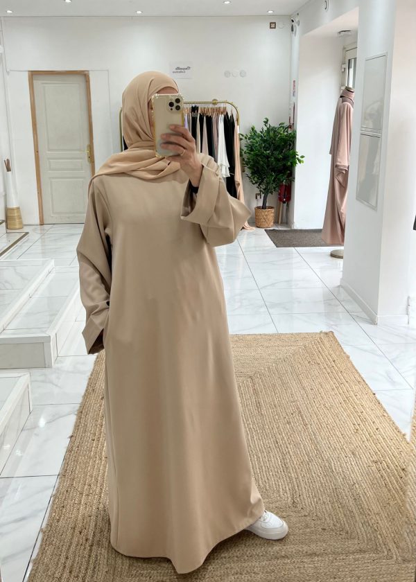 Abaya vert menthe